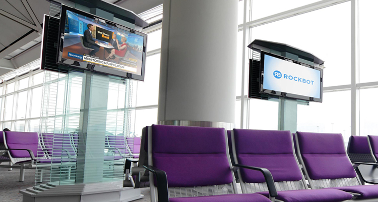 Samenwerking tussen BrightSign en Rockbot op het gebied van digitale bewegwijzering