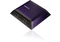 front facing product image of the BrightSign XC5 digital signage player with shadow