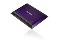 Frontale productafbeelding van de BrightSign XT5 digital signage player met schaduw