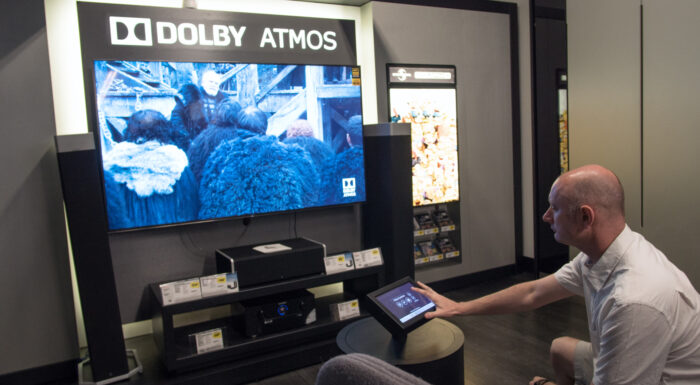 Dolby Atmos audio visual display
