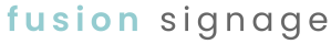 Fusión Signage Logotipo