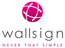 WallSign 徽标