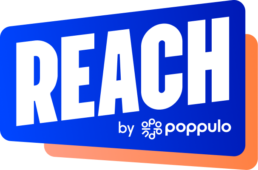 Logo « REACH par Poppulo »