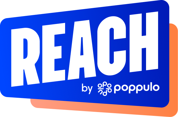 Logo REACH accanto a Poppulo