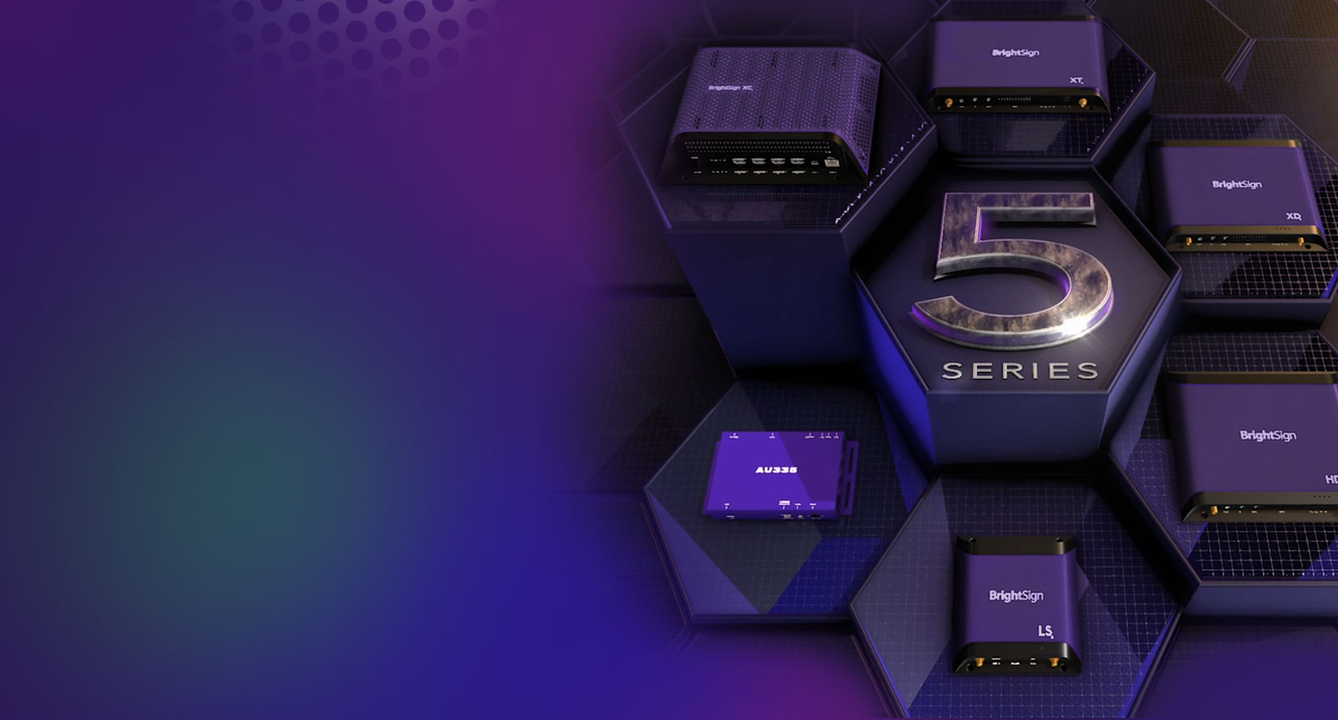BrightSign Series 5 player lineup