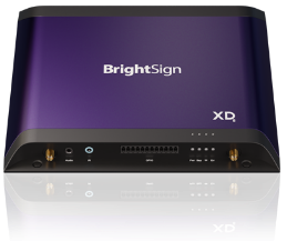 BrightSign XD5 Digital Signage player top view product image with drop shadow