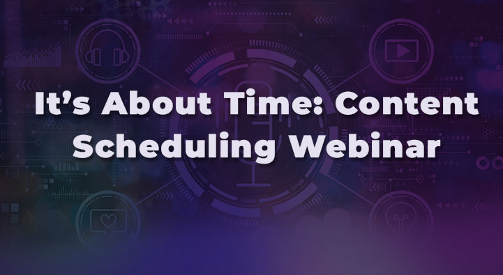 It's About Time: Content Schedule Webinar resource image