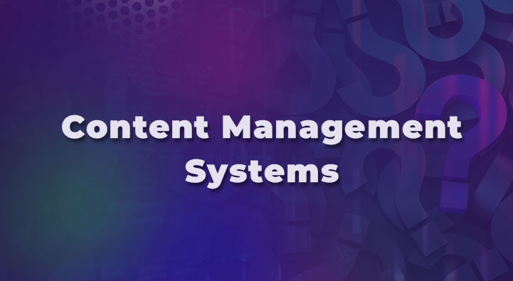 Tarjeta de recursos de preguntas frecuentes sobre sistemas de gestión de contenidos