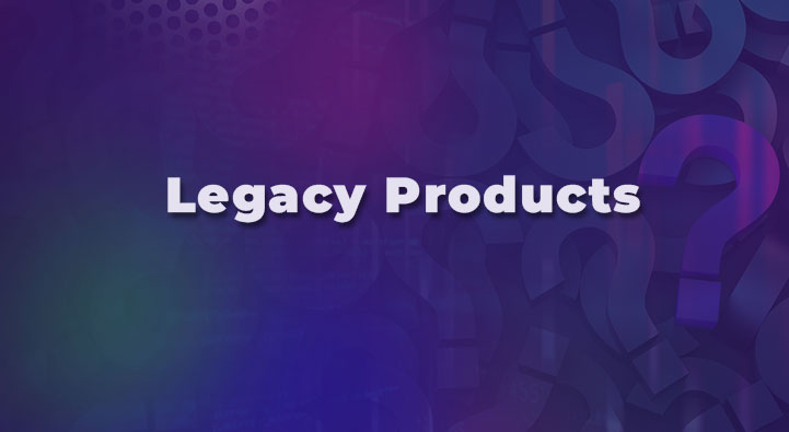 Tarjeta de recursos de preguntas frecuentes sobre Legacy Products