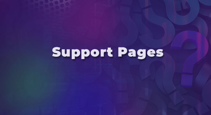 Support Pages frequently asked questions resource card