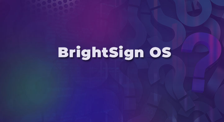 BrightSign OS frequently asked questions resource card