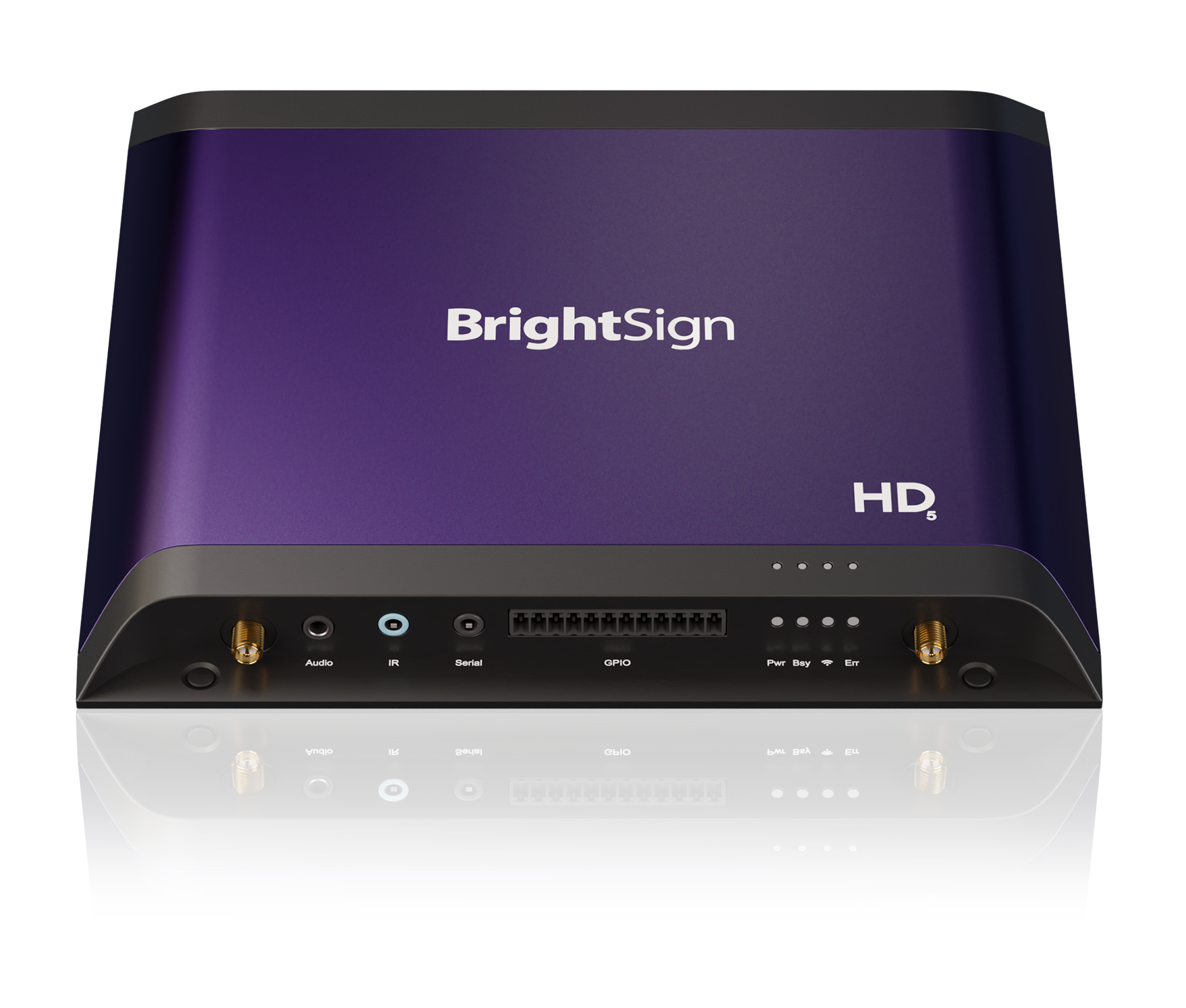 Imagen de producto de los reproductores de señalización digital BrightSign XC5 de la serie 5