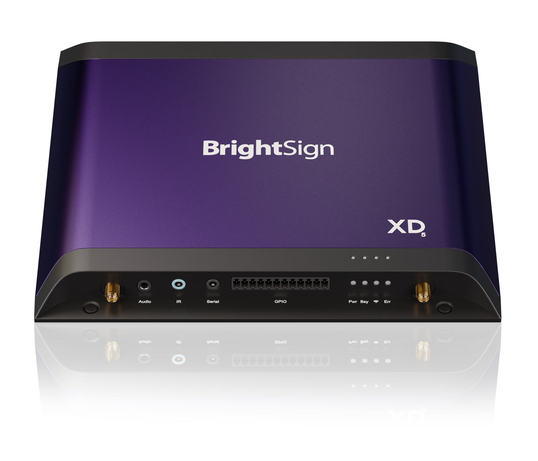 Product image of the BrightSign XD5 digital media player from Series 5