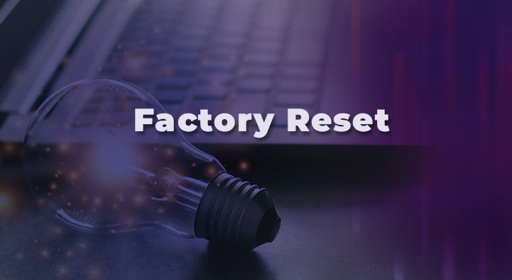Factory Reset resource image