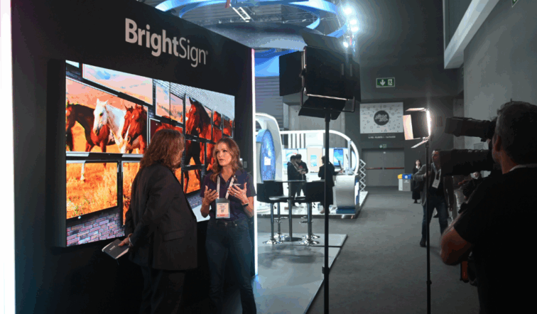 BrightSign bij ISE 2024
