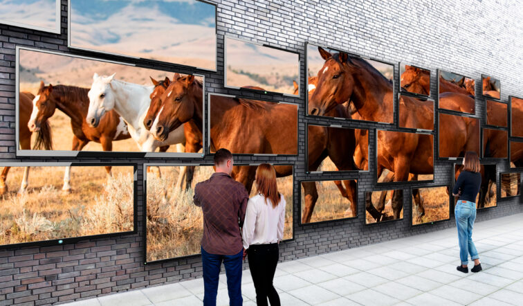 BrightSign XC5メディアプレーヤーマルチスクリーンディスプレイ