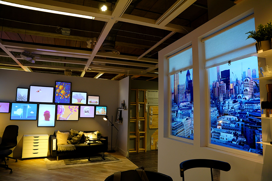 Ikea retail store with digital signage by BrightSign