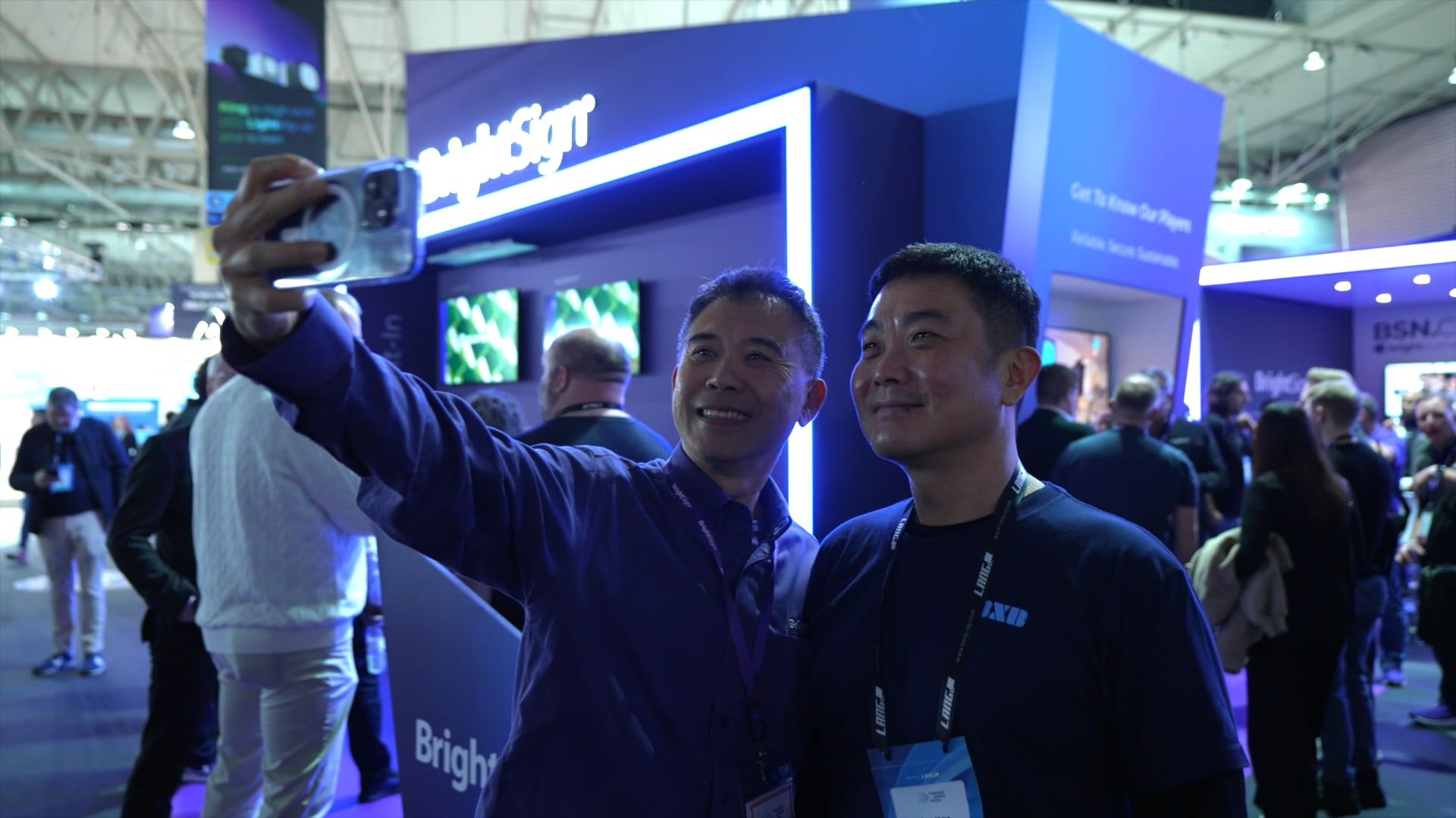 BrightSign digital signage showcase at ISE 2025