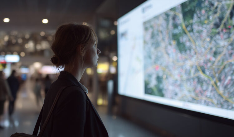 Digital signage for transportation