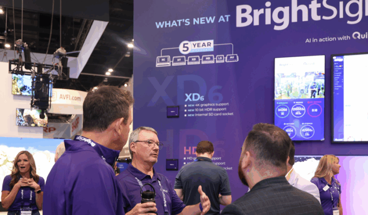 Bild für BrightSign Bringt KI in die digitale Beschilderung: Verwandeln Sie Ihre Displays