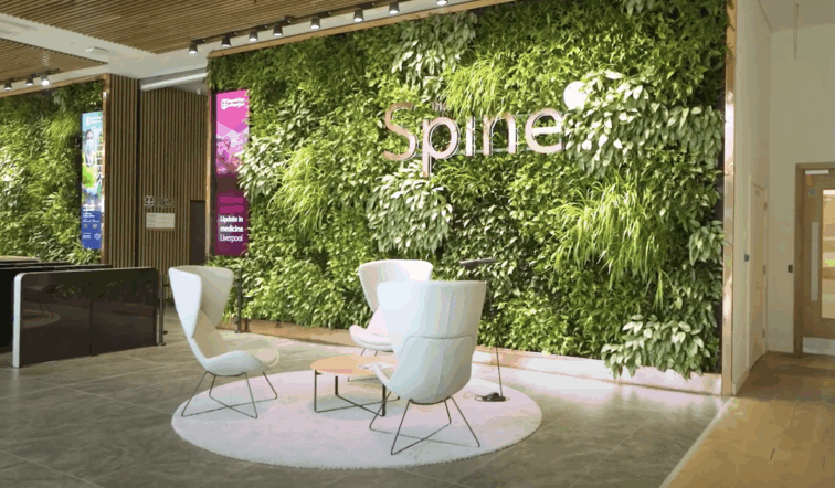 BrightSign media players power digital arrival experience at The Spine, Royal College of Physicians