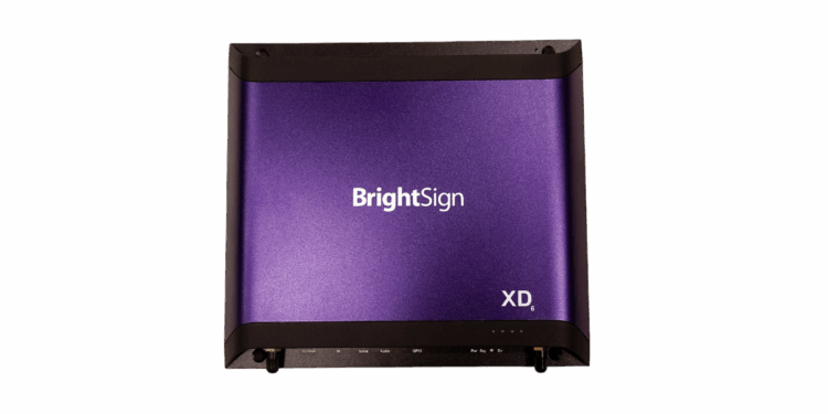 BrightSign XD6 digital signage media player