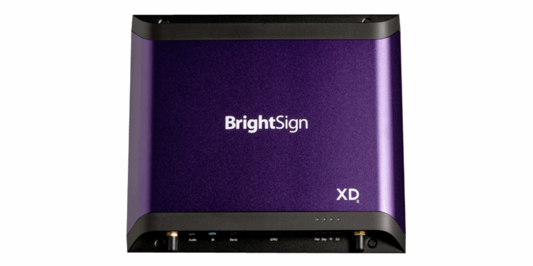 BrightSign XD6 digital signage media player