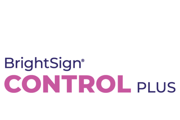 Logo for BrightSign Control Plus fleet management and diagnostics service