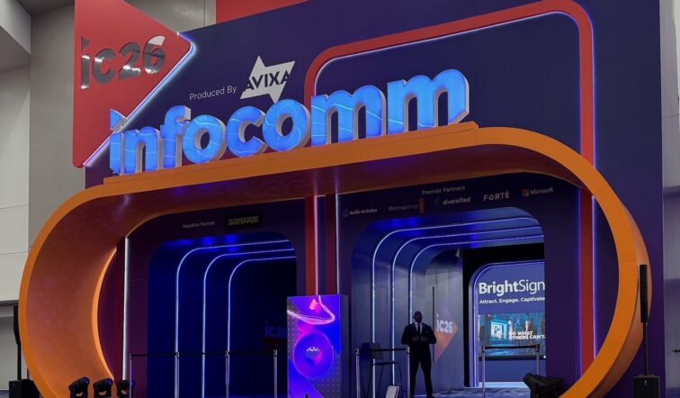 Ingresso alla manifestazione InfoComm 2026