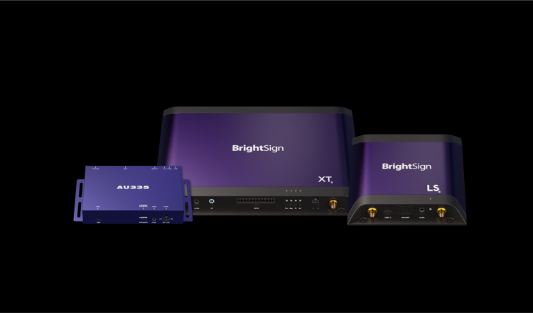 BrightSign Series 5 digital signage player portfolio