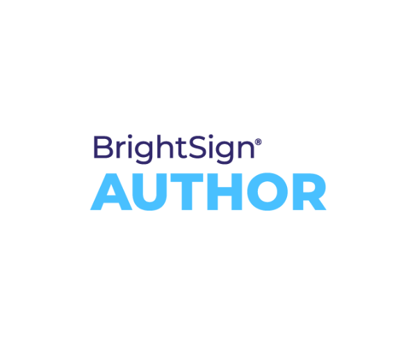 BrightSign Author content management services logo