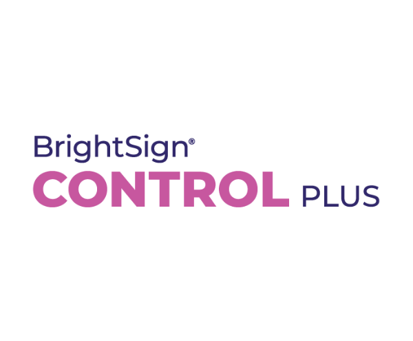 BrightSign Control Plus bulk fleet device management services logo
